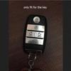 Silicone Rubber Car Key Cover Case For Kia Grand Carnival Sorento Sedona Mpv 5 Buttons Smart Remote Key Case