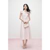 Mandy Zhang Elegant Off-Shoulder Sleeveless A-Line Dress