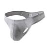 Xiaobudian Men Thong, Low-Waisted T-Shaped Cut Briefs, U Convex Supportive Pouch Panties, Elastic Fit No Slip Lightweight Underwear for Daily Wear
