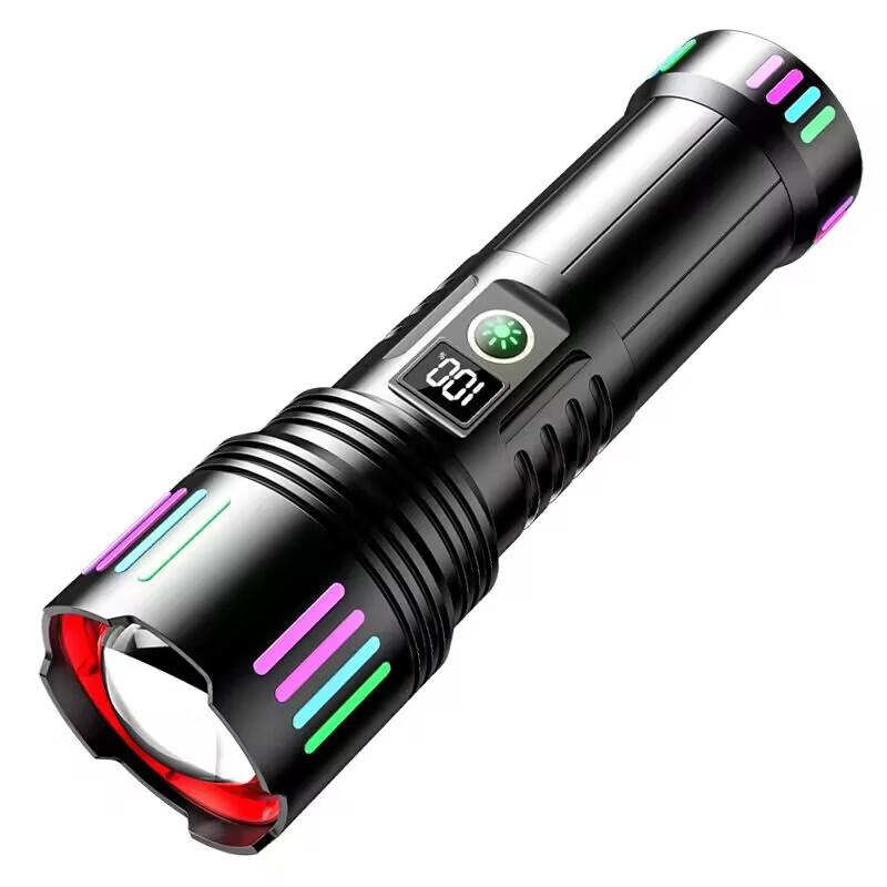 TLXT Laser White Zoomable LED Flashlight