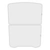 3W Tesla Double Layer Sunshade Skylight