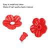 30 Sets Plastic Hummingbird Feeder Flowers Replaceable Hummingbird Feeder Parts  Outdoor