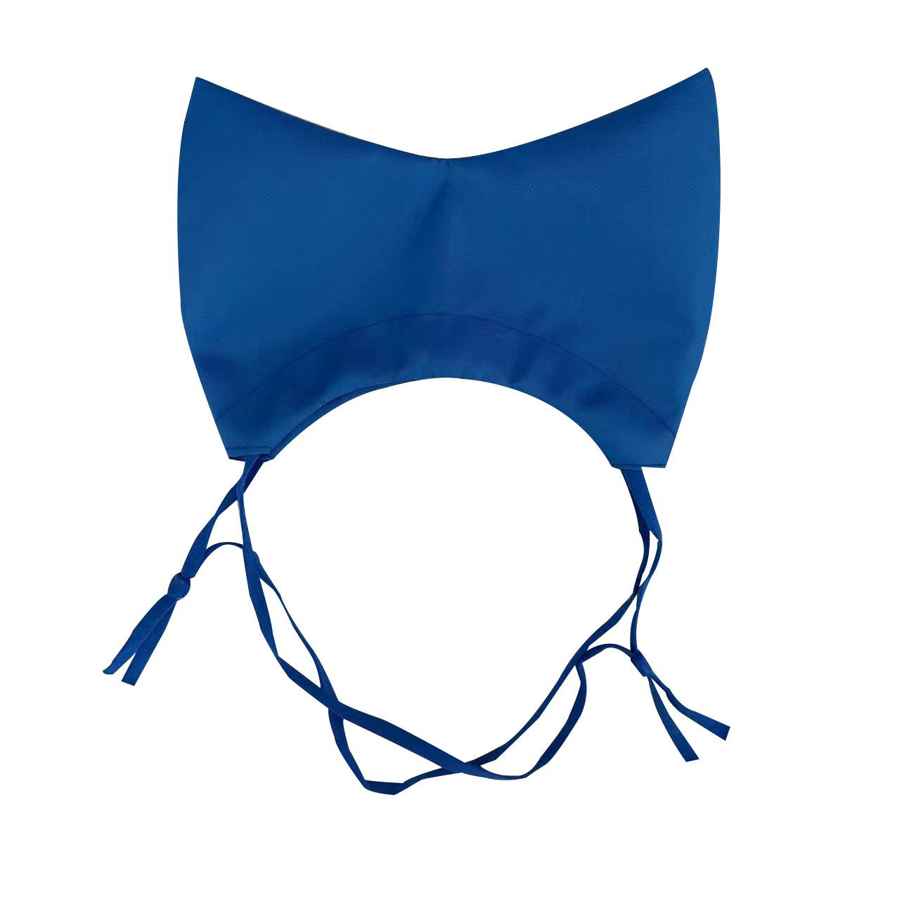 

Водонепроницаемая шапочка для купания кошек: Защита ушей при купании питомца синий