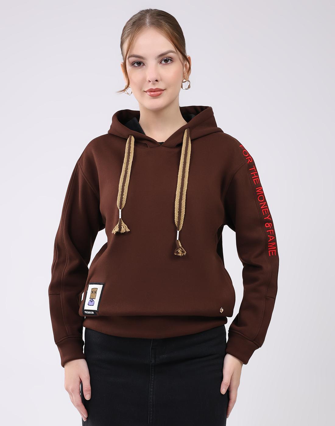 

Monte Carlo Women s Regular Fit Sweatshirt 2XL кофейный/коричневый