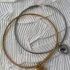 Minimalist Heart/Sphere Pendant Necklace Sophisticated Clavicle Chain Handmade Accessory for Casual Or Party Wear
