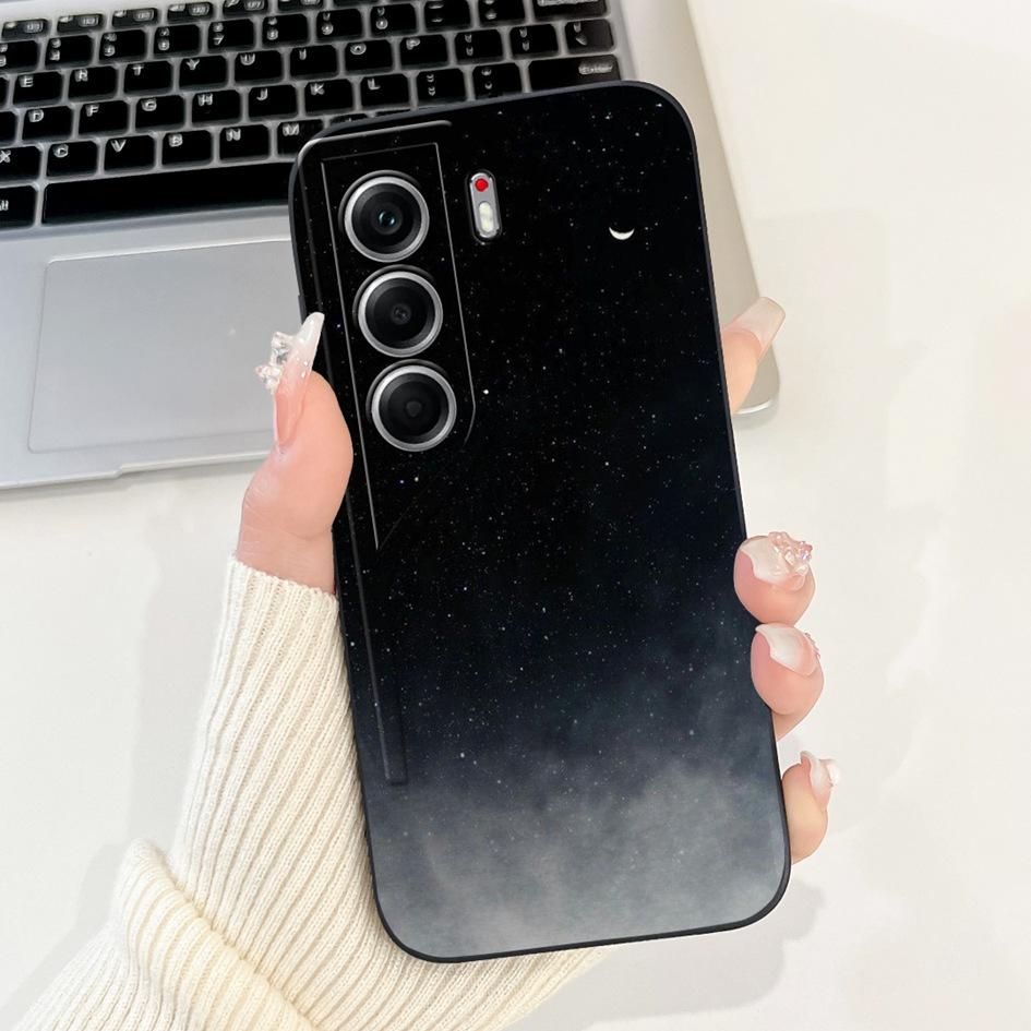Do etui Tecno Camon 40 Pro 2025 Etui na telefon Artystycznie malowane Pełne pokrycie Zderzak Do Camon40 Pro 40Pro Miękki silikonowy ochraniacz
