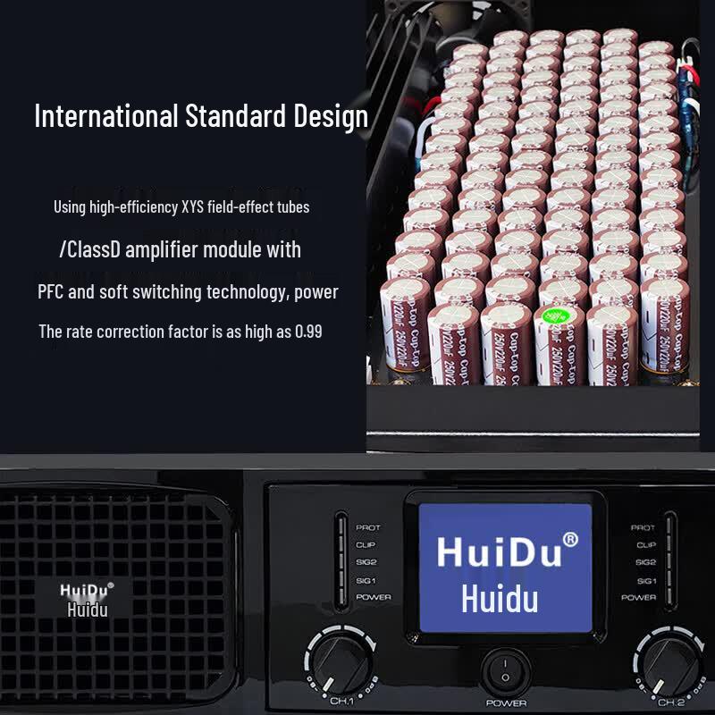 HuiDu HD-A280 Professional D-Class Power Amplifier (CN Version)