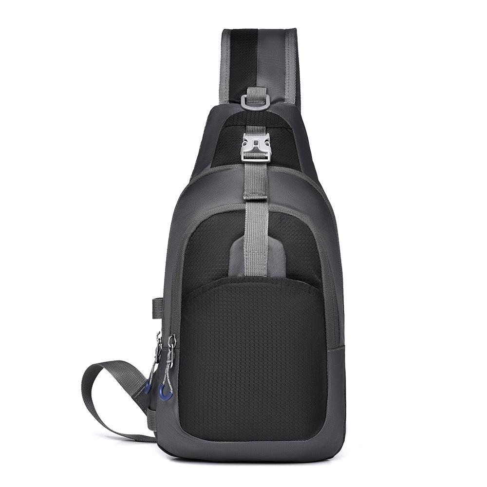 Breast bag Lightweight fanny pack Versatile backpack Storage Casual breast bag Outdoor travel Sports satchel