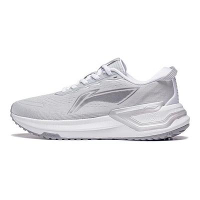 Li Ning Yue Ying 3.0 Trendy Comfortable Fabric TPU Cushioning Low-Top Casual Running Shoes Women Sneaker White ARHT020-2