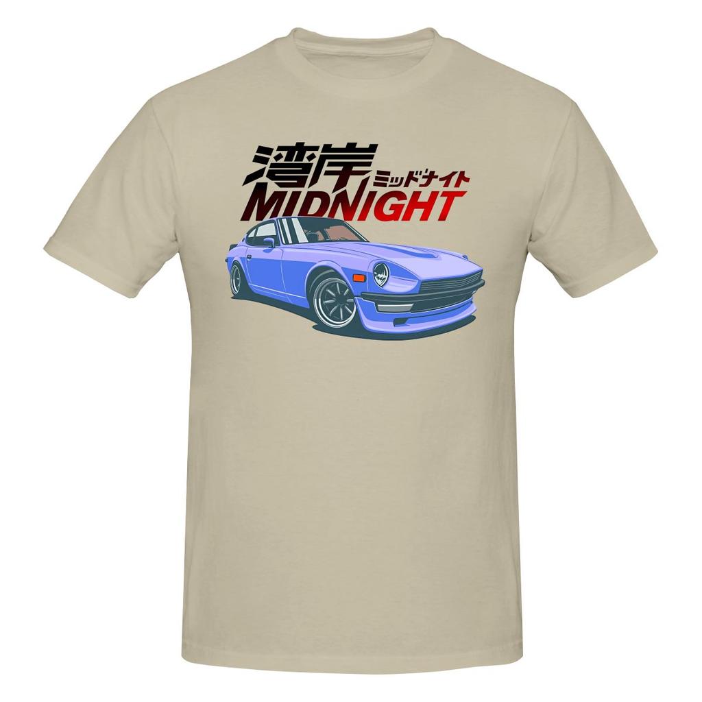 Wangan Midnight Asakura Akios Devil Z Crew Neck Tshirt Casual Girlish Feeling Print Does Not Fade Cotton Tee