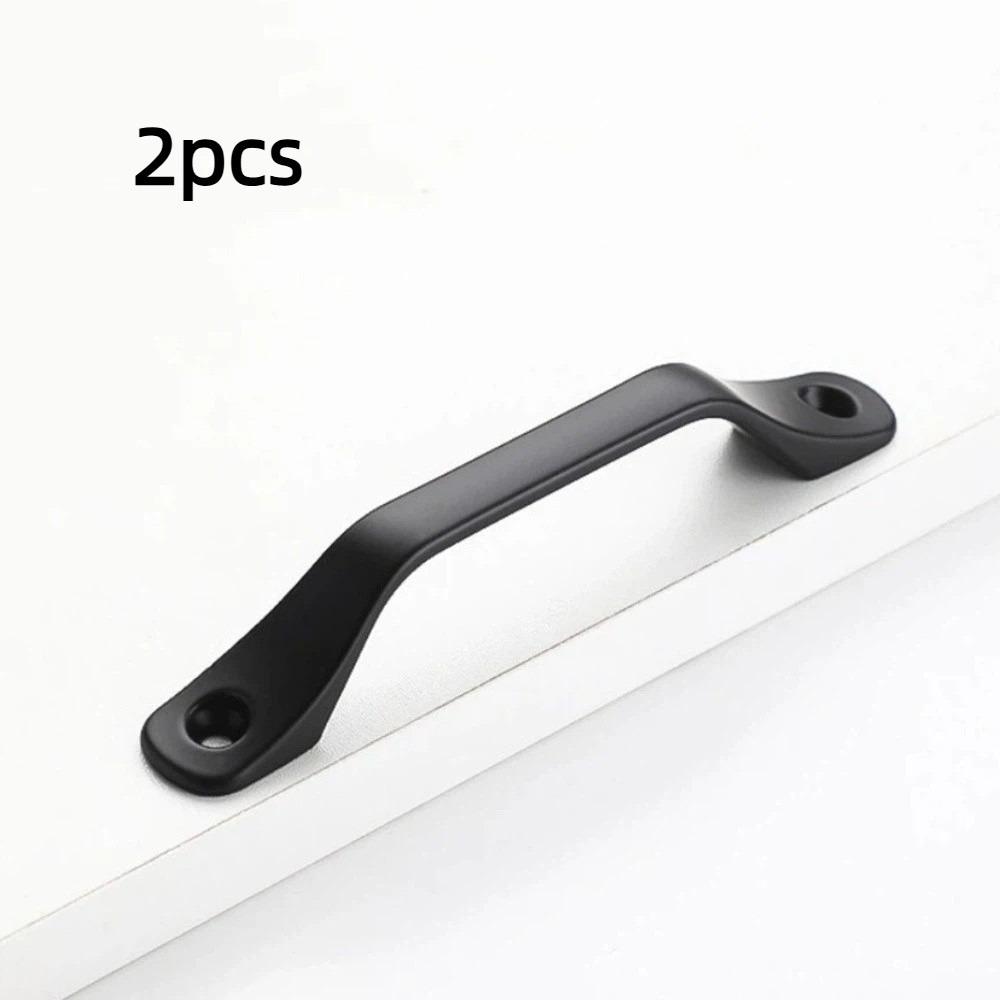 2pcs DIY Barn Door Handles Sliding Door Kitchen Cupboard Pulls Cabinet Pulls Hardware