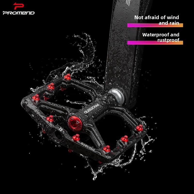 New Sanpeilin Aluminum Alloy Ultralight 3-Bearing Chromoly Spindle Non-slip for Mountain Bike Pedals for Road Bike BMX