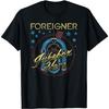 T-shirt délavé avec logo vintage Foreigner Jukebox Hero