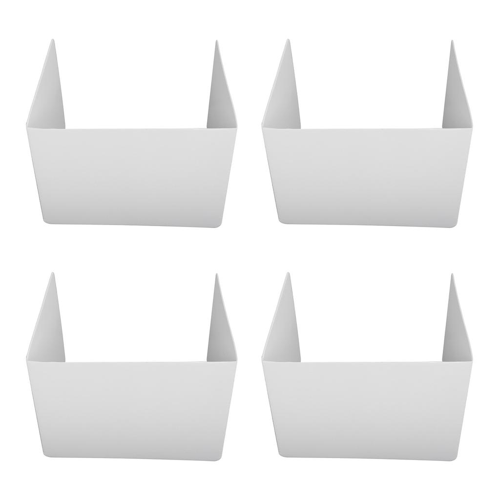 4pcs Classroom Privacy Shields Easy To Clean Quick Installation Plastic Desk Divider Boards for