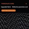 3/10/31M 7-core 4MM Reflective Paracord Rope Tactical Parachute Cord Camping Tent Rope Warning Line Lanyard DIY Bracelet