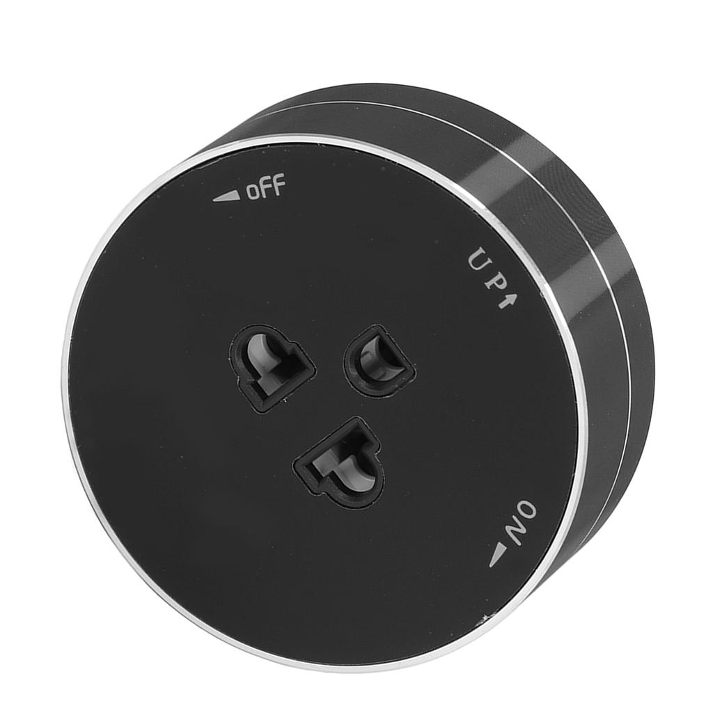 Gniazdo szynowe Adapter do wyjmowanego gniazda PC Uniwersalny 250 V Okrągły ze wskaźnikiem świetlnym do wtyczki US EU