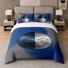 3Pcs Bedding SetBrighton & Hove Albion Football Soft Bed Sheet and Two Pillowcases Home Bedroom Decor