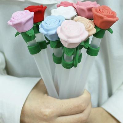 Dust Proof Rose Flower Straw Cover Heat-resistant Flower Straw Toppers for Stanley Cup