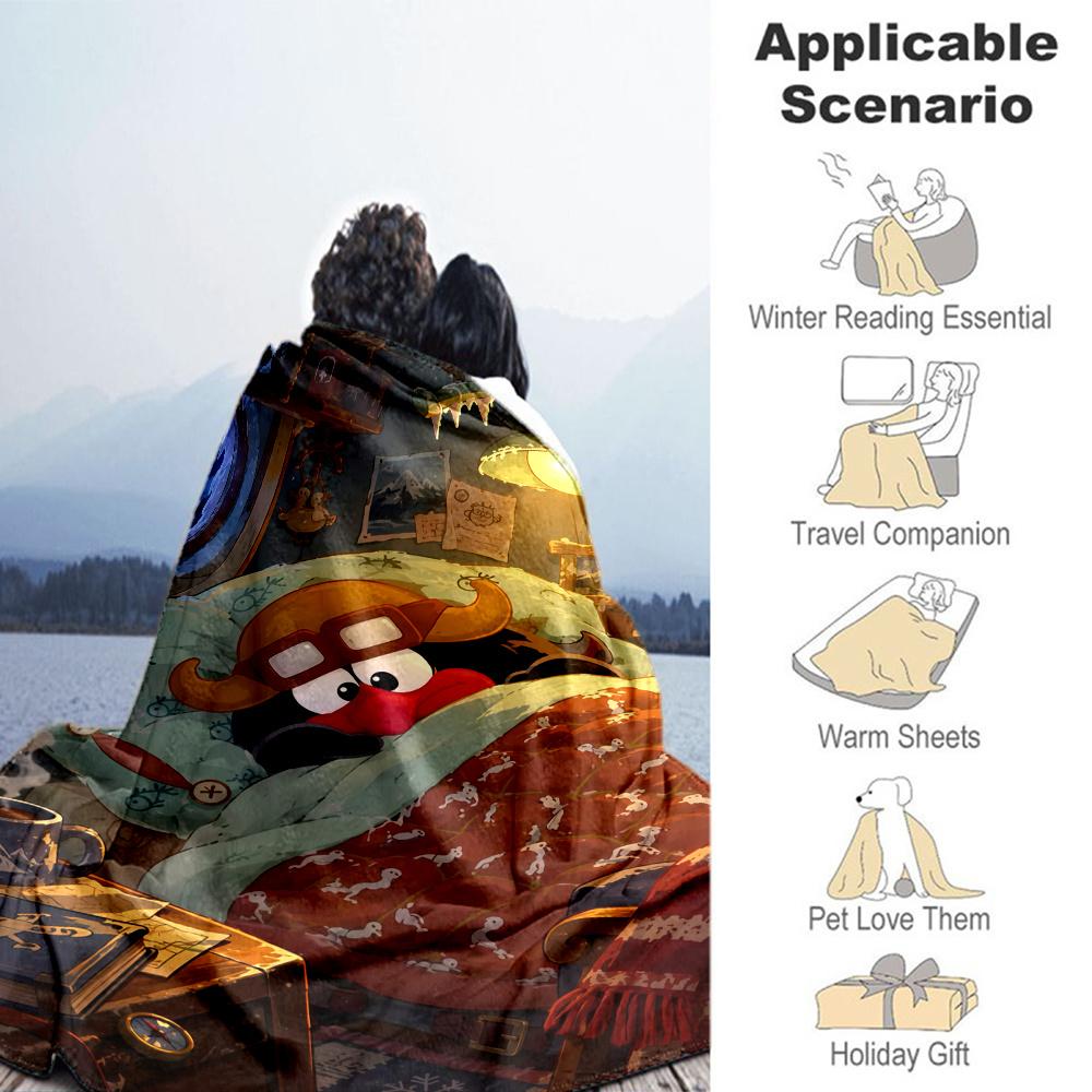 Smeshariki Blanket, High quality Comfortable for All Seasons, Home Decor, Warmth and Comfort