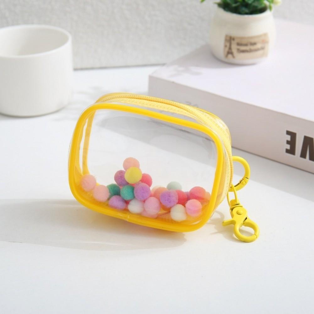 Nouveau Sac de Rangement Transparent à Fermeture Éclair Anti-poussière Mini Portable Multifonctionnel Sac d'Extérieur Étui de Protection Imperméable Écouteurs Chargeurs