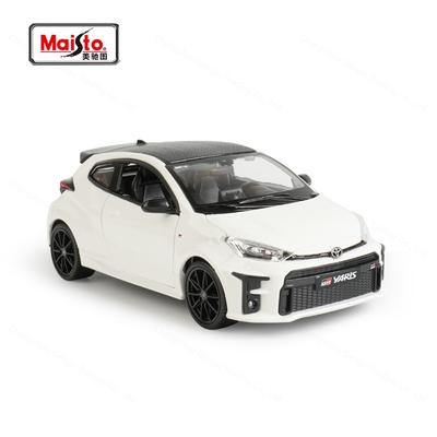 Maisto 1:24 Toyota GR Yaris Statische Die-Cast Fahrzeuge Sammlermodellautos Spielzeug
