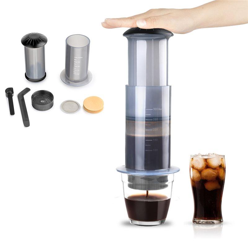2025 Trend Cafe French Press Coffee Cafecoffee Pot For Aeropress Machine Including Filters Paper Kit- Portable Coffee Maker For