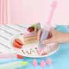 4-Head Piping Tip Set Silicone Chocolate Butter Piping Pen Piping Bags Piping Bottles Writing And Baking Tools