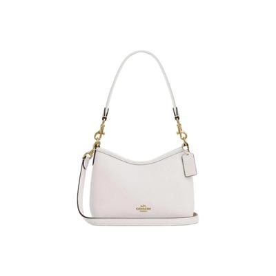 Lorbeer 19 Logo Reißverschluss Rindsleder Umhängetasche Tragetasche Schultertasche Klein Damen Rosa