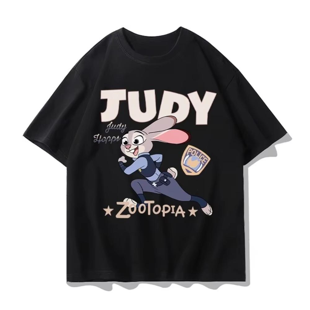 Mickey Couple Cotton Printed Short Sleeve TShirt Trendy Loose Fit for Unisex and Women Comfortable Breathable and Soft L