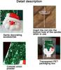 Christmas Happy Birthday Candles for Cake Decorating Supplies Unscented Number Candles Cake Topper Decorations