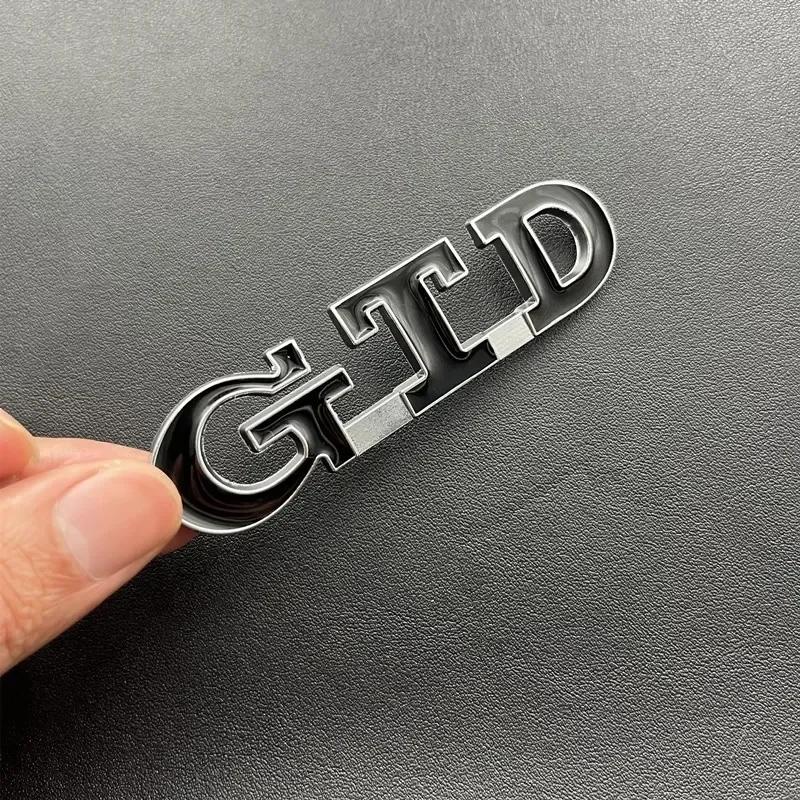 Golf 3 4 MK3 MK4 2026 Heiß Für VW VOLKSWAGEN 3D Metall GTD Buchstaben Auto Heckklappe Kofferraum Abzeichen Emblem Für Volkswagen VW Golf 7 6 5 4