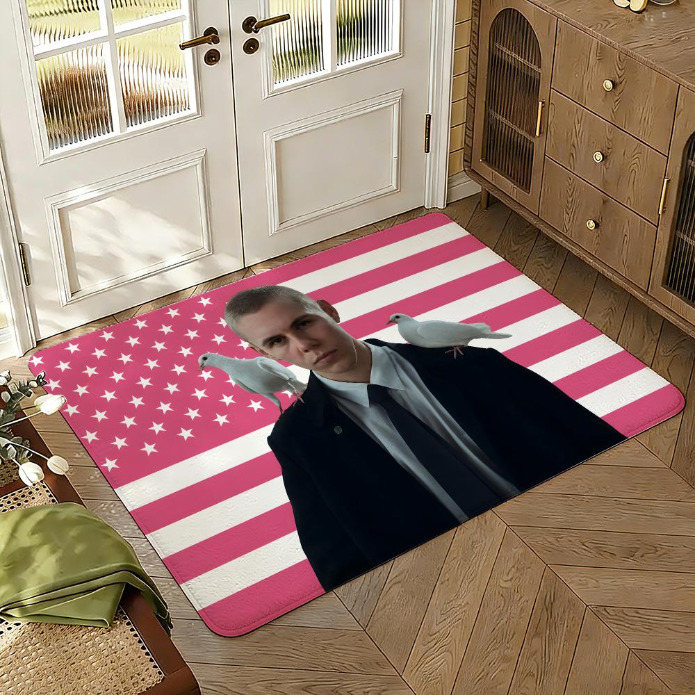 Rapper The K-Kid LAROI Before I Forget Floor Mat Soft Thickened Non-Slip Bedroom Living Room Door Mat Home Flannel Rugs