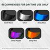 PSLER Helmet Visor Helmet Sun Visor Shield Windproof Helmet Lens Compatible with C10 HJ-34P Visor-C10 HJ-34P