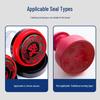 Shield Quick-Drying Red Ink Pad Refill, 25ml - Oil-Based for Financial Office Use