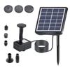 5 Nozzle Solar Fountain Pump Kit Environmentally Friendly Water Feature for Small Ponds and Garden Ornamentation