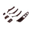 Original Red-Brown LHD Car Interior Inner Door Handle Panel Pull Trim Cover 51417261929/51417261954 For 525d Xdrive, 530d