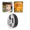 Bee Hive Door Vent Stainless Steel Entry Gate Beekeeping Equipment Rotating Disc for Nucleus Mini Hive Box