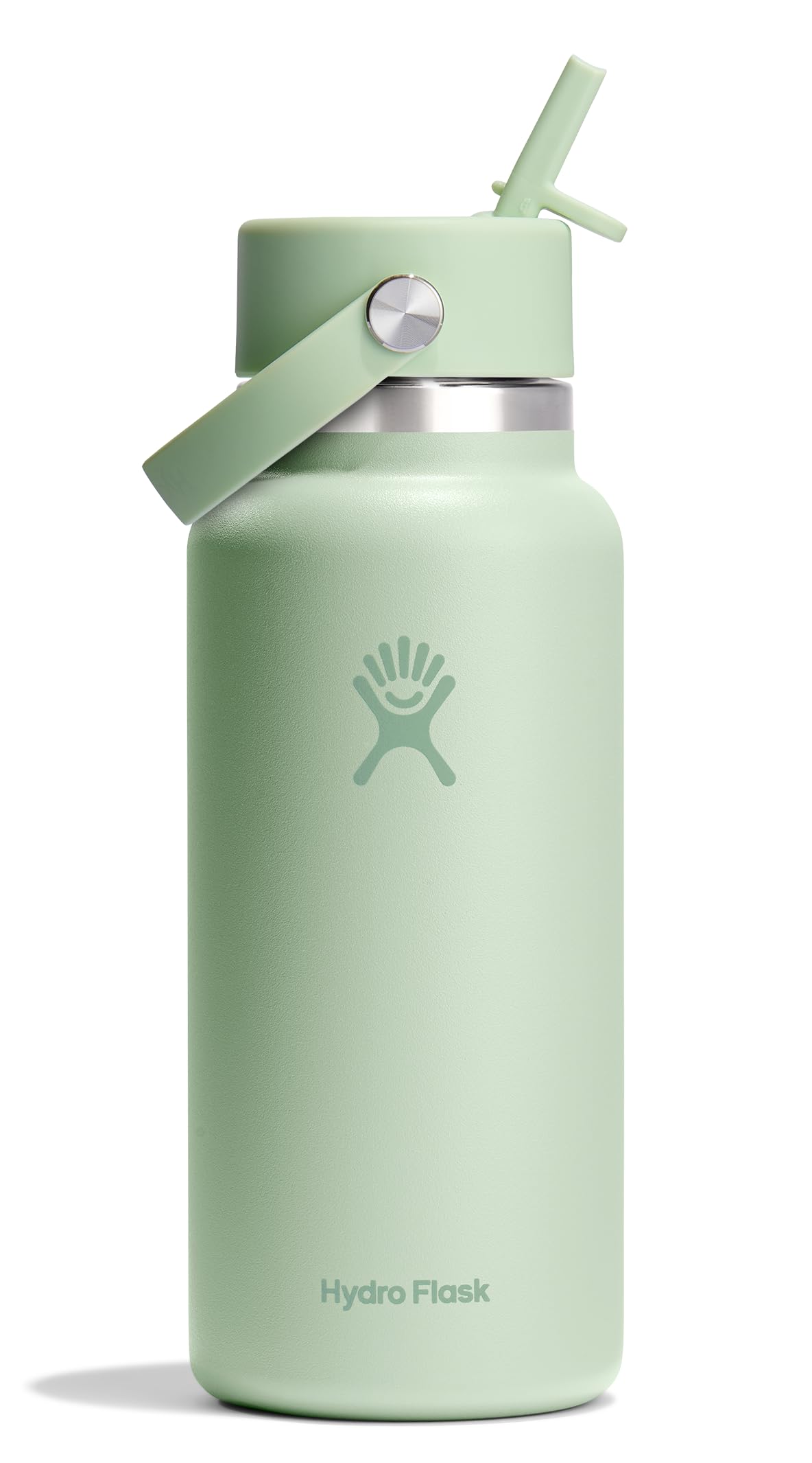 

Stainless Steel Bottle Wide Mouth Flex Straw Wide Mouth Flex Straw 32oz 946ml Aloe Insulated Water Bottle Japanese (Authentic Product)