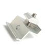 Aluminum Solar Panel End Clamps with Not Slip Grooves Roof Mount Solar Brackets for 30 to 35mm Frame Cabin Marine