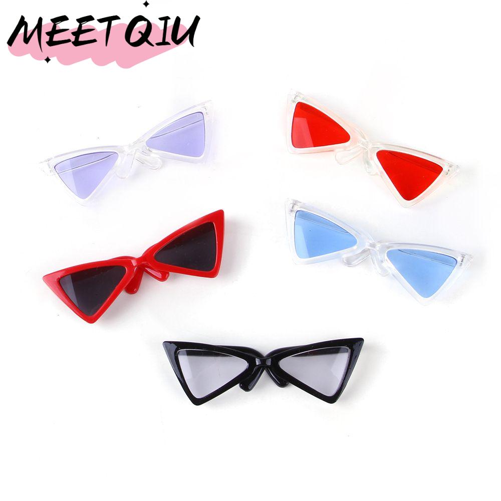 Pet Accessories Triangle Frames Mirror Multicolor Dog Sunglasses Pet Eyeglasses Square Glasses Cat Glasses