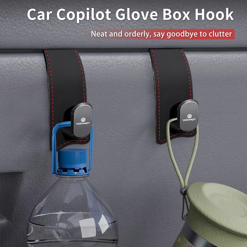 Car accessories Glove box hook For VW GTI Polo Passat Scirocco Golf Tiguan Jetta T-ROC Touareg Touran CC Sharan Beetle GTD GTESZ2