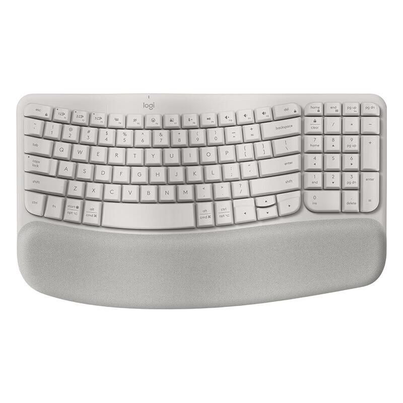 Logitech Wave Keys Ergonomic Wireless Keyboard