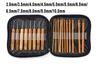1Set Crochet Hooks Set With Case 14 Styles Knitting Needles Set DIY Needle Arts Craft Scissors  Markers Sewing Tools YJN
