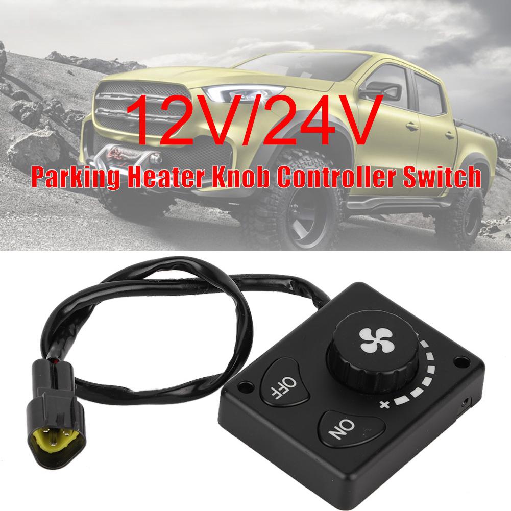 DC 12V24V Parking Heater Knob Controller Switch for Car Truck Air Diesel Heater