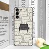 Custodia per Telefono Coppia Gatti Neri Bianchi Cartoni Animati per Google Pixel 9A 8A 7A 6A 7 PRO 8 9 Pro XL 4G 5G Cover Morbida Antiurto Guscio Abbinato