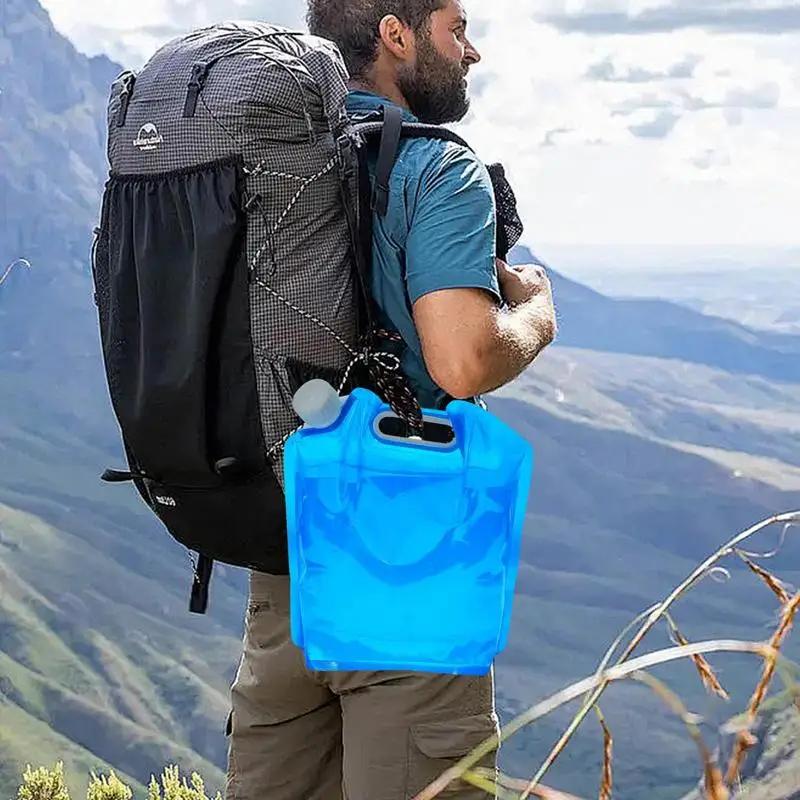 5L/10L Opakovaně použitelné ledové sáčky Suché mrazicí sáčky s kohoutkem Velkokapacitní ledová lázeň Mrazicí sáček pro kempování Turistiku Nápoje Vodní sáčky