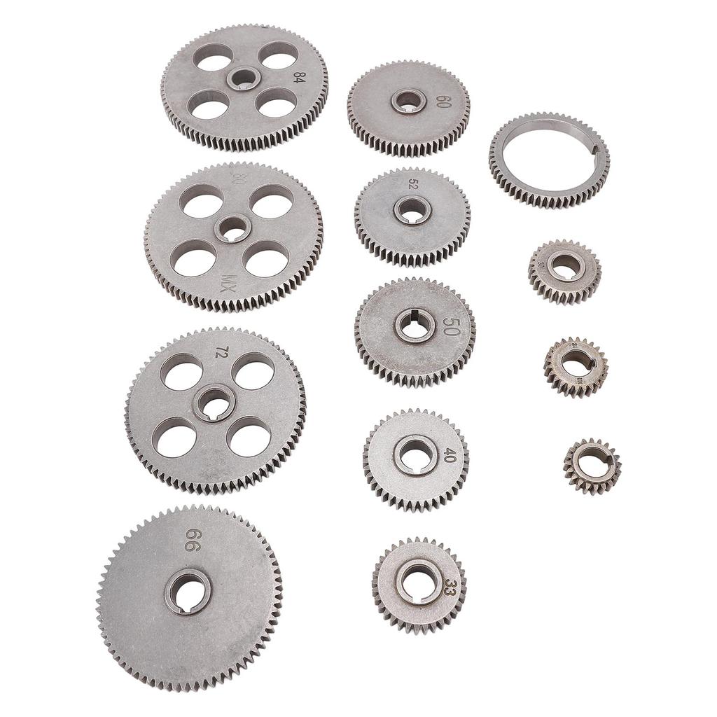 Mini Lathe Gears Set HSS Gear Kit for MX 210 WM 210 8x16 220x400 220x600 220x750