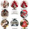 45cm Snow-Flocked Christmas Tree Set with DIY Ornaments - Perfect for Holiday Decor