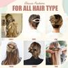 Pinze Piatte per Capelli da Donna - 6 PEZZI Pinze Piatte Francesi a Pinza Media per Ragazze Pinze a Pinza Grandi per Capelli Spessi o Sottili Tenuta Forte Antiscivolo