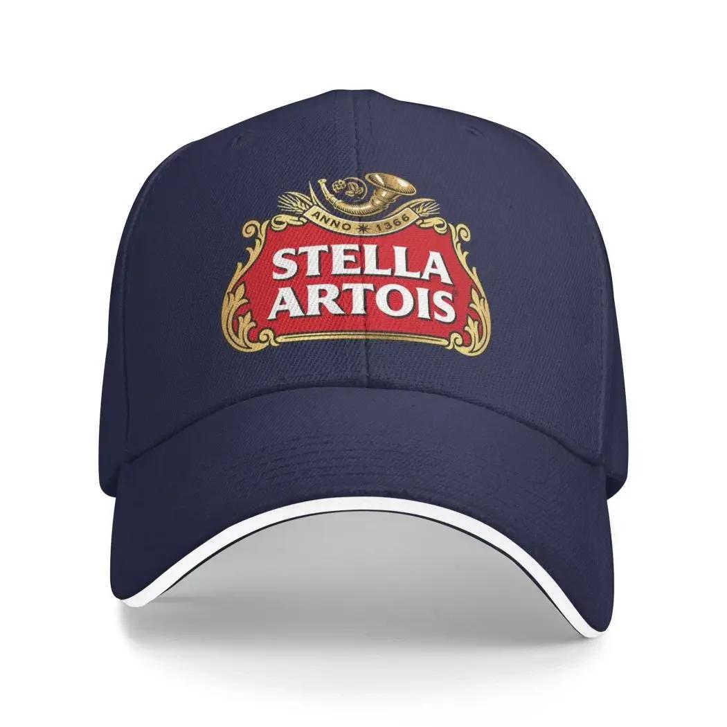 

NEW Fashion Stella Artois Hats Hip Hop Hat high-Quality Baseball Cap Custom Adjustable Trucker Hat for Men & Women Adjustable